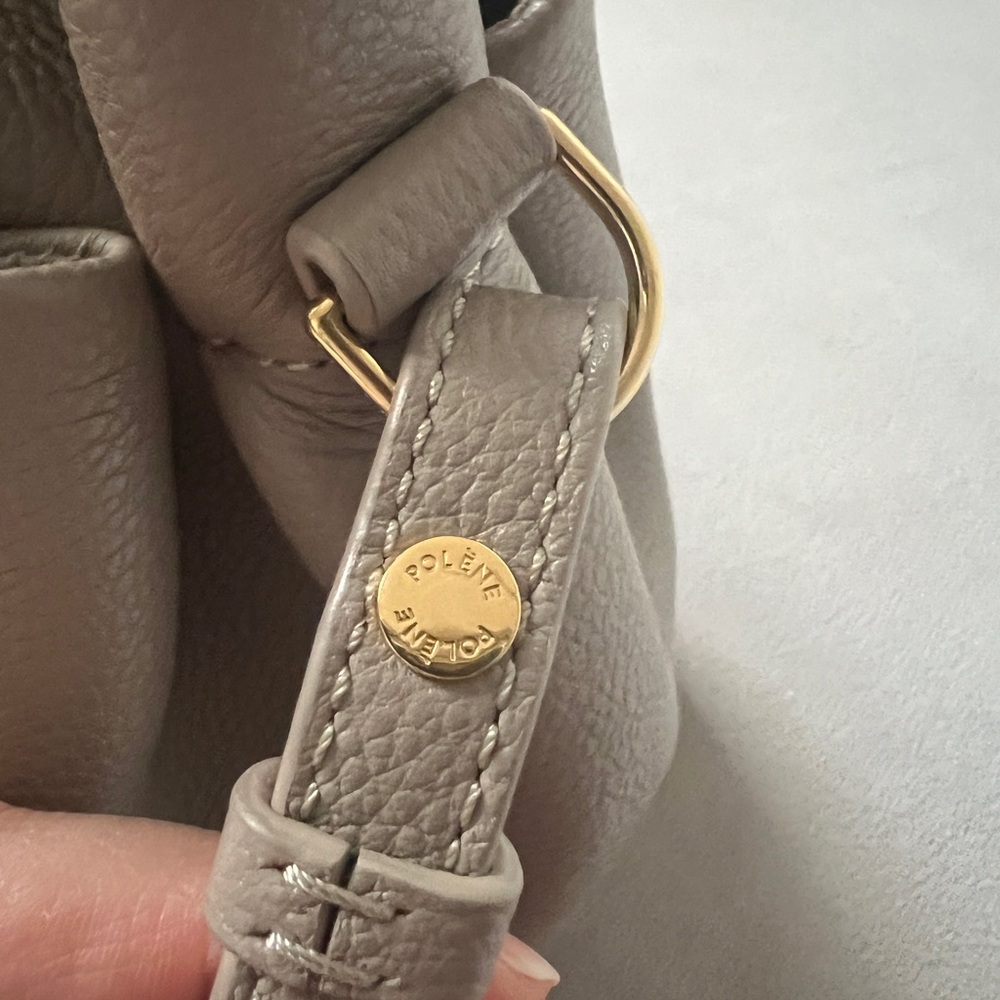 Polene numero neuf mini Bag in Taupe - Picture 5 of 15